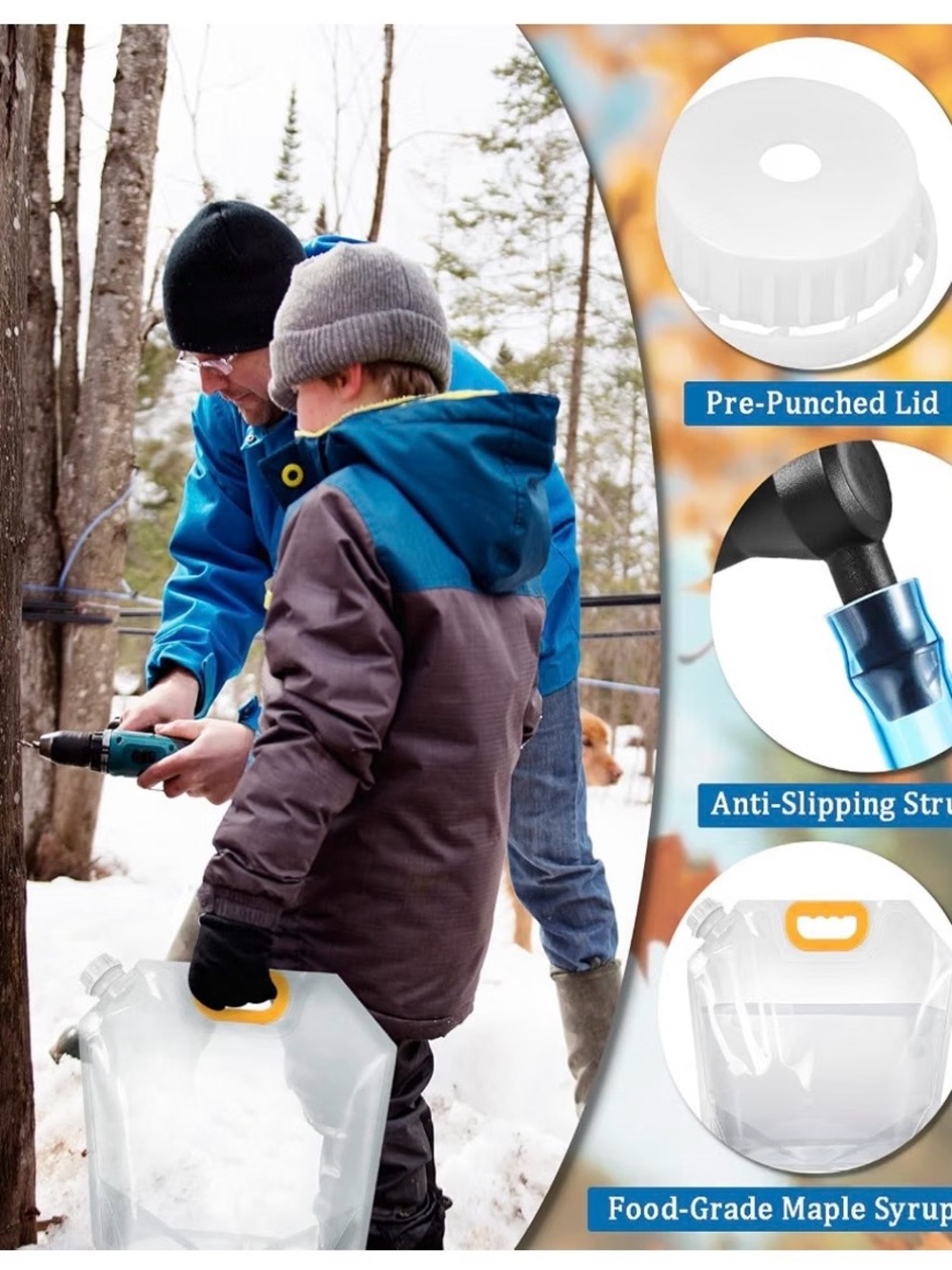 15 sets Maple Syrup Tapping Kit - Picture 4 of 7